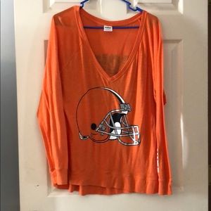Victoria’s Secret Long Sleeve Browns Shirt